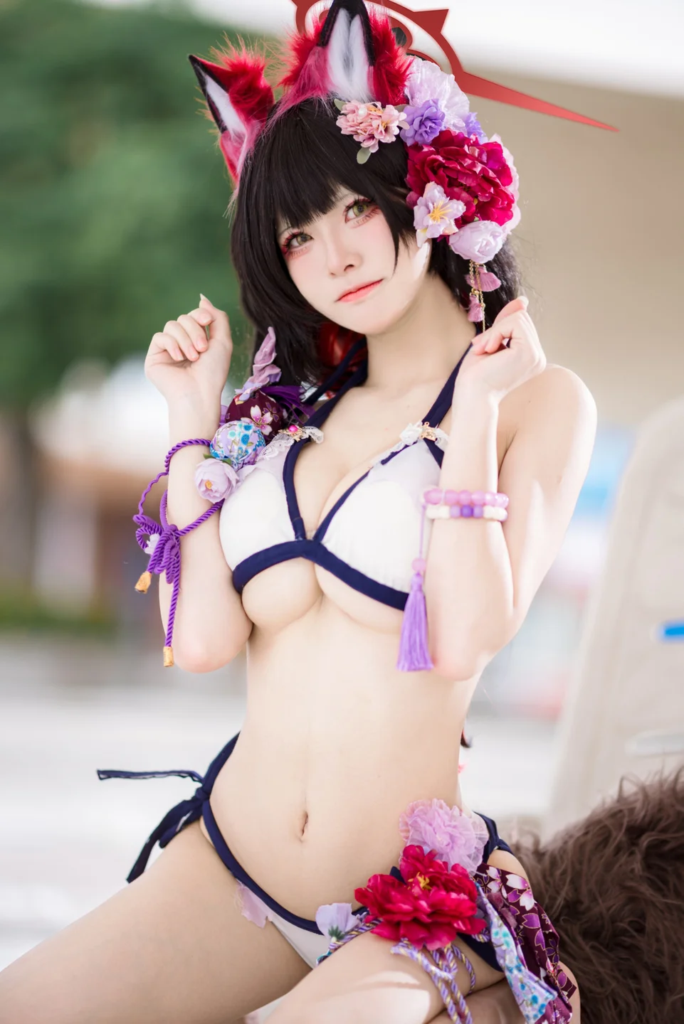 九柒喵_No_028_蔚蓝档案_狐坂若藻_泳装_23P_156MB tg@simisebaisi 【丝足阁】022.webp